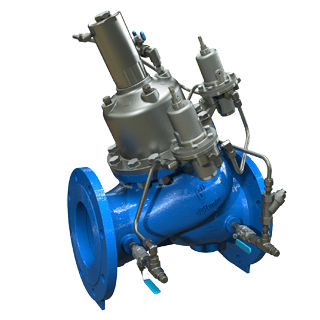 Valvola a globo - WW-823 - BERMAD CS Ltd - a comando idraulico / di riduzione di pressione / di mantenimento della pressione