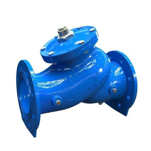 Valvola di ritegno a fungo - 70N - BERMAD CS Ltd - a Y / di disintasamento / per rete idrica