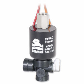 Elettrovalvola a 3 vie - S-390-3W series - BERMAD CS Ltd - idraulica / compatta / a collettore