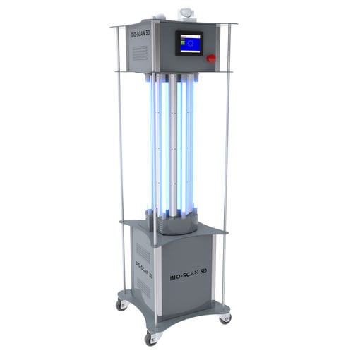 Unità di disinfezione UV-C - BIO-SCAN® 3D - BIO-UV Group - per superfici / mobile