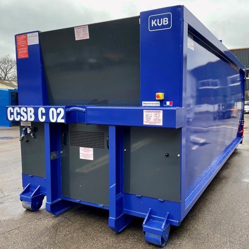 Compattatore per rifiuti misto - KUB - GILLARD SAS - cartone / per plastica / carta