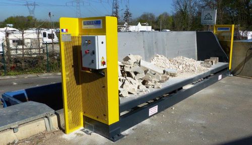 Barriera di sicurezza - HERKUL - GILLARD SAS - per piattaforma di carico / per discarica / fissa