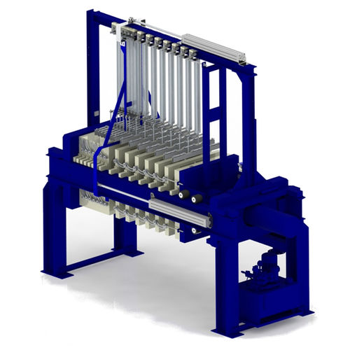 Filtro-pressa con ripiano - 190 - 7 890 L | CRS - EMO SAS - automatica