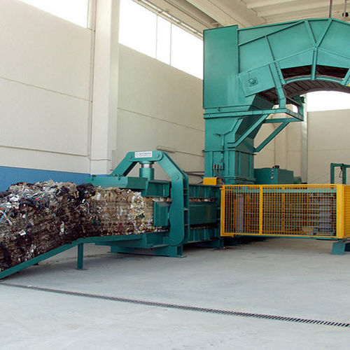 Pressa imballatrice per plastica - MAC 108L/1 - MACPRESSE EUROPA SL - orizzontale / a carico dall'alto / a canale