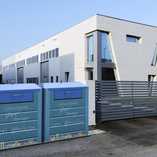 Cassonetto per carta - New Easy Cube - NORD ENGINEERING SRL - per materie plastiche