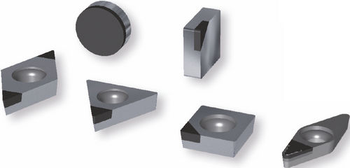Inserto da taglio in PCD - WEISS AG - MCD / con rivestimento CVD