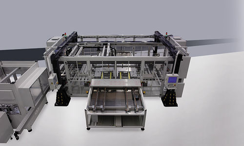 Macchina transfer lineare - SCHMID - CNC / 8 posizioni / per lavorazione