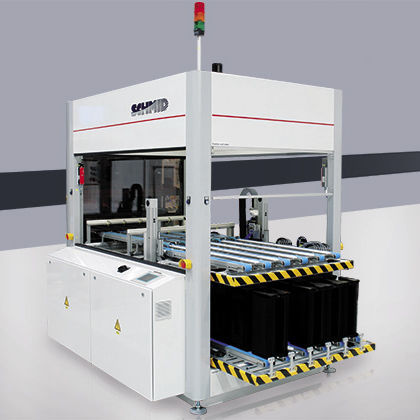 Sistema di carico e scarico per scaricatore - SCHMID - di wafer