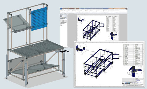 Pacchetto di software CAD - BEEVisio - BeeWaTec AG - 3D / 2D-3D