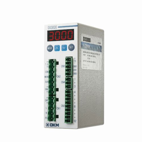 Controllore di velocità AC - DX3000 - DKM Motor Co., Ltd. - I/O / per montaggio su guida DIN / digitale