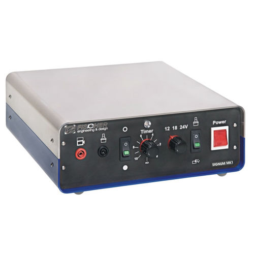 Sistema di marcatura elettrochimico - SIGNUM MK 1 - Fischer OHG Engineering&Design - manuale / per etichette