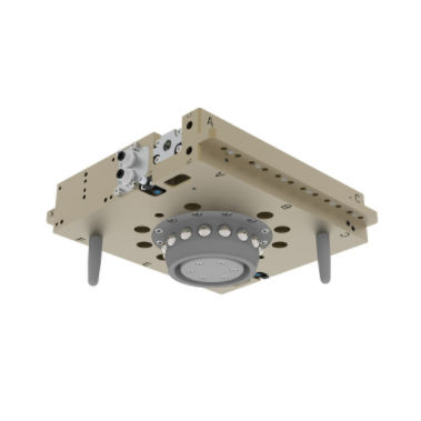 Cambia utensile per robot - TK-330-SQ-DV-R - IPR - Intelligente Peripherien für Roboter GmbH - pneumatico / con magazzino lineare