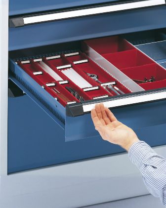 Armadio di stoccaggio - Otto Kind GmbH & Co. KG - a pavimento / a cassetti / per stazione di lavoro