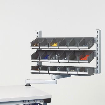 Banco da lavoro in metallo - Otto Kind GmbH & Co. KG - modulare