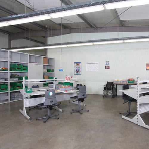 Postazione di lavoro per officina - EAP - Otto Kind GmbH & Co. KG - ergonomica / igienica