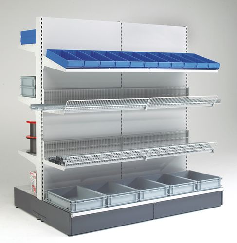 Scaffalatura di commercio - flex - Otto Kind GmbH & Co. KG - cantilever / per carichi leggeri / per scatole