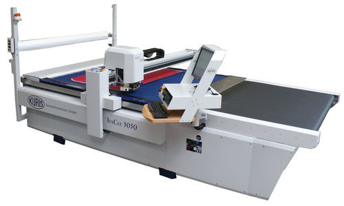 Macchina da taglio a lama - TEXCUT C 3030 - KURIS Spezialmaschinen - per materiale tessile / CNC