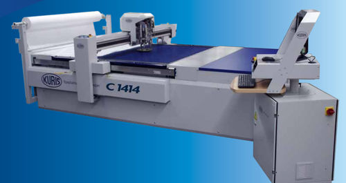 Macchina da taglio a lama - C1414 - KURIS Spezialmaschinen - per metallo / CNC / compatta