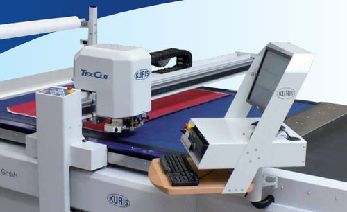 Macchina da taglio a lama - TexCut 25, 30, 45, 60, 70, 80 - KURIS Spezialmaschinen - per tessuti / CNC