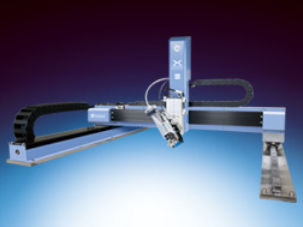 Robot cartesiano - CROSS MASTER SX series® - Musashi Engineering, Inc. - 3 assi / di dosaggio