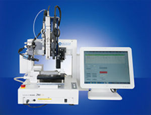 Sistema di riempimento automatico - SPOT MASTER® - Musashi Engineering, Inc. - per barattoli e vasetti / controllato da PLC