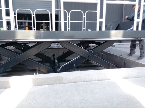 Tavola elevatrice a forbice - Elevation Static Double Scissor Lift Table - Pronomic AB - elettrica / stazionaria