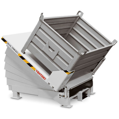 Ribaltatore elettroidraulico - NE 3 series - Ventzki Handling Systems - idropneumatico / di casse / fisso
