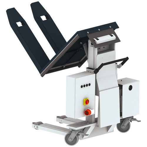 Sollevatore e ribaltatore idraulico - NHE 30 series - Ventzki Handling Systems - elettrico / mobile / per container