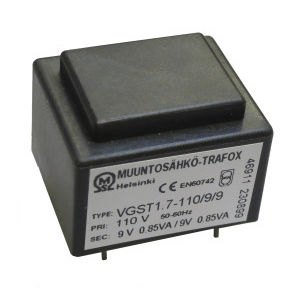 Trasformatore incapsulato - Muuntosähkö Oy - Trafox - audio / di tensione / su PCB