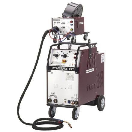 Macchina saldatrice MIG - Mig Synergic 411 – 531 – 651 - WELDTRONIC SRL - MAG / automatica / compatta