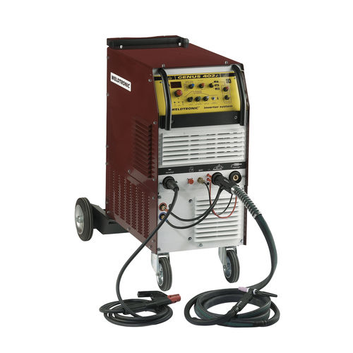 Saldatrice MMA - GENUS 402i  - WELDTRONIC SRL - TIG / trifase / DC pulsata