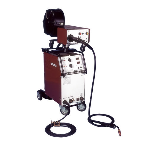 Saldatrice MIG-MAG - SYNTH 215 - 315 – 415 - 415/R - WELDTRONIC SRL - trifase / semiautomatica / con alimentatori di filo separati