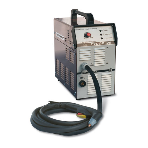 Postazione di taglio al plasma manuale - TYGOR 25 - WELDTRONIC SRL - inverter