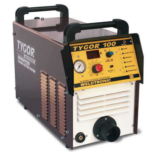 Postazione di taglio al plasma manuale - TYGOR 100 - WELDTRONIC SRL - inverter