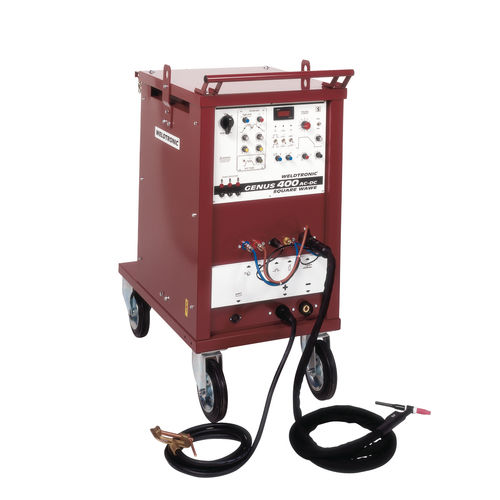 Saldatrice TIG - GENUS 250 - 400 AC / DC - WELDTRONIC SRL - trifase / a tiristore / elettronica
