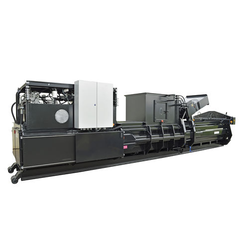 Pressa imballatrice per cartone - Albamat 800 V5-Z1 - abba-Pressen Vertriebs GmbH & Co KG - per carta / per plastica / per lattine