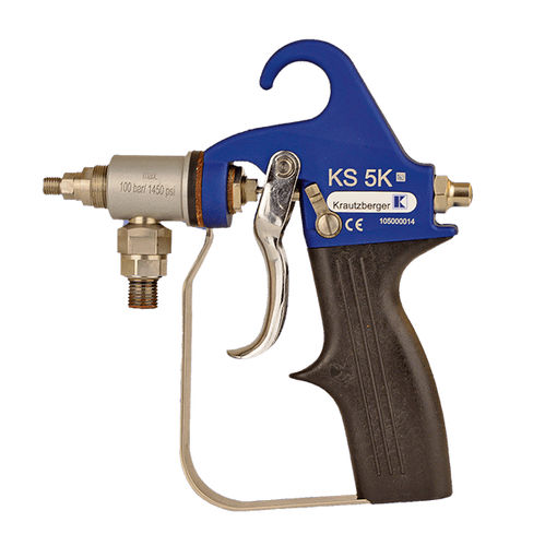 Pistola a spruzzo - KS 5K - Krautzberger - per colla / per grasso / manuale