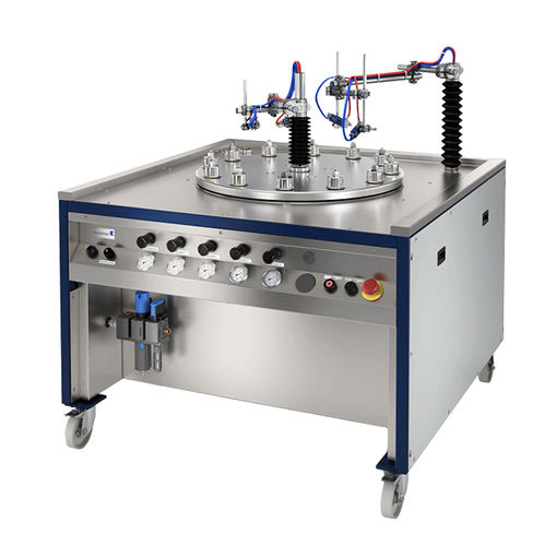Tavola girevole orizzontale - R 703 - Krautzberger - per verniciatura / automatica