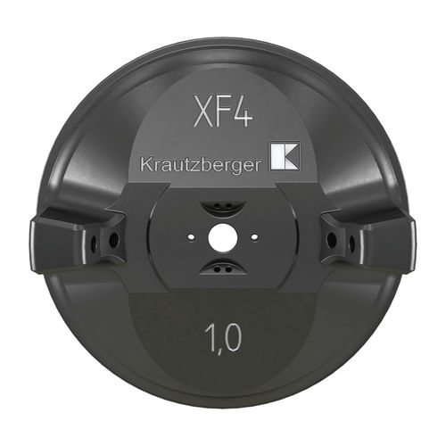 Ugello atomizzatore - X series - Krautzberger - d'aria / a getto singolo / in acciaio inossidabile