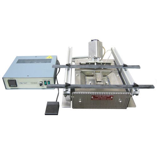 Macchina di brasatura dolce a selettiva a mini onda - MV 100 - VAGUES SERVICES - per componenti elettronici / per PCB / compatta