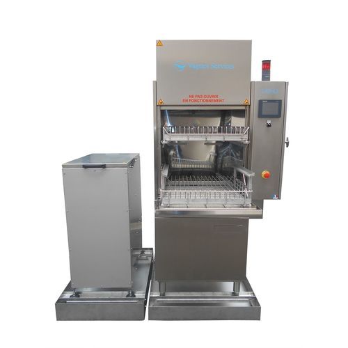 Macchina di lavaggio ad acqua - LAV 4.3 - VAGUES SERVICES - per PCB / in acciaio inossidabile / con essiccatore