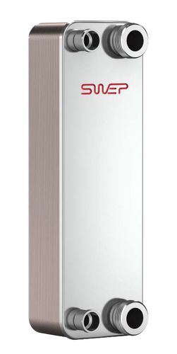 Scambiatore di calore a piastre saldo brasate - B26 - SWEP International - liquido/liquido / in acciaio inossidabile / in rame