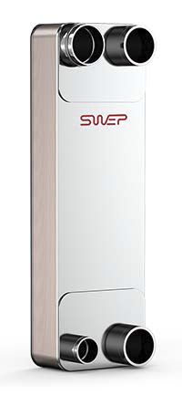 Scambiatore di calore a piastre saldo brasate - B500T - SWEP International - liquido/liquido / in acciaio inossidabile / in rame