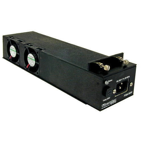 Alimentatore elettrico per rack - PSM-5000 - FiberPlex Technologies, LLC - AC/DC / modulare