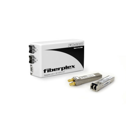 Ricetrasmettitore Ethernet - FOI-6010 - FiberPlex Technologies, LLC - per fibra ottica / SFP / ad alta velocità