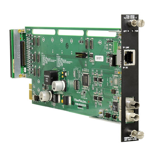 Multiplexer scheda - FOM-8020 - FiberPlex Technologies, LLC - in fibra ottica / ad alta densità