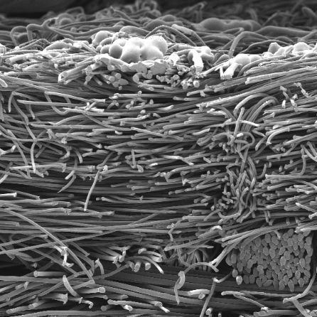 Materiale filtrante in microfibra - MPS® - BWF Envirotec - di polvere