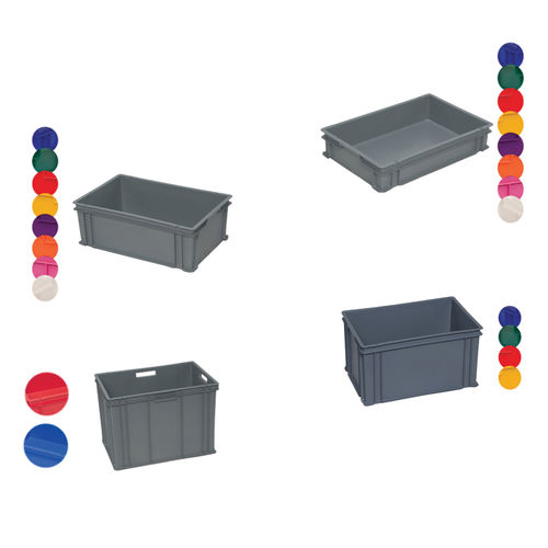 Cassetta in plastica - M203A - MI Mailbox International GmbH - per movimentazione / per l'industria alimentare / di stoccaggio