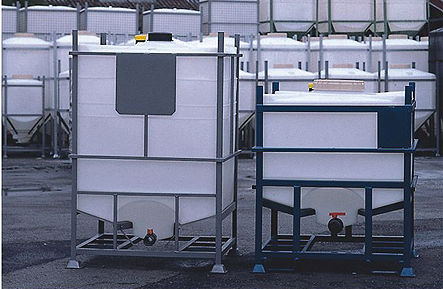 Silo a fondo conico - MI Mailbox International GmbH - per liquidi / in plastica / ad uso industriale