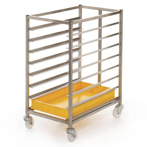 Roll-container per l'industria agroalimentare - H111 series - MI Mailbox International GmbH - 2 pannelli / in metallo